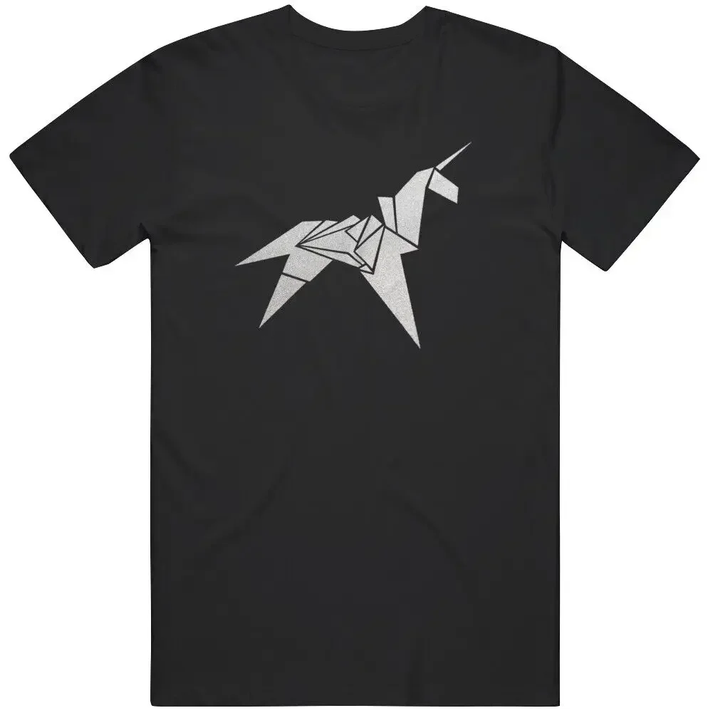 Origami Unicorn Blade Runner Retro Movie V2 T Shirt