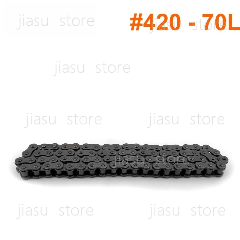 

Heavy Duty 428 Chain 70L, Tricycle Transmission Chain Compatible with 420 Gear