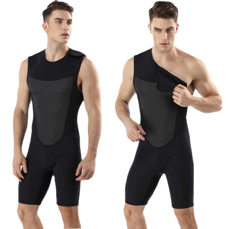 Wet Suit Men Swimwear Wetsuit Neoprene 2mm Swimming Spearfishing Mens Rubber Clothing Scuba Diving Suit Professional Watersuit