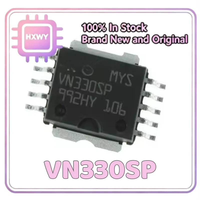 (3/20 Pieces) VN330SP 330SP HSOP10 Driver Integrated Circuit Factory Wholesale Cheap IC Chip Fast Shipping