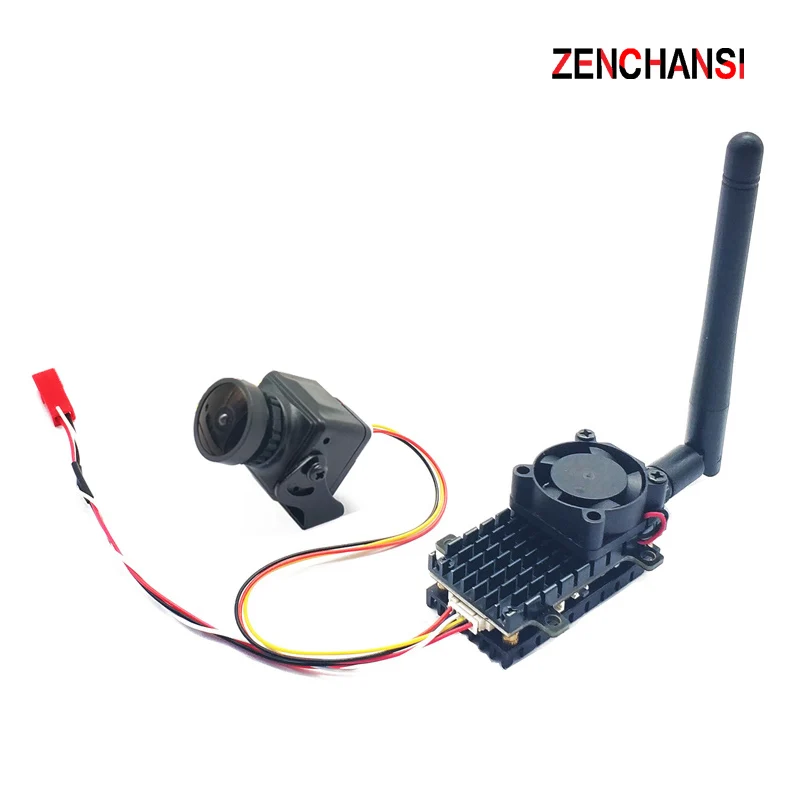 Ready to Use 5.8G 48CH 2000mW FPV VTX Transmitter & Skydroid FUAV UVC 150CH FPV Receiver & FPV 1200TVL Camera for RC Drone