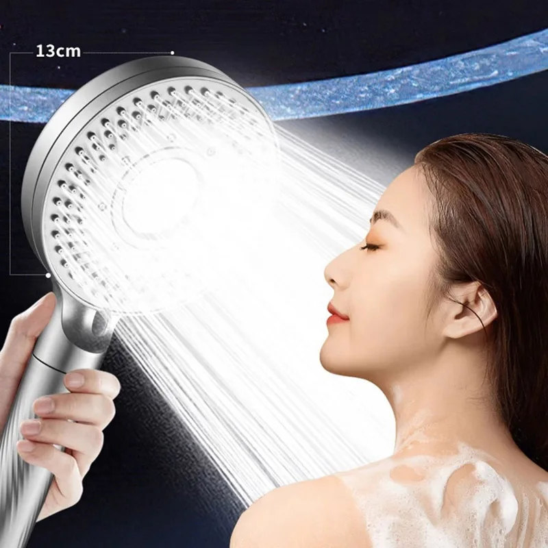 

5-mode High-pressure Filter Handheld Showerhead Removes Chlorine And Odors Household Bathroom Shower Accessories