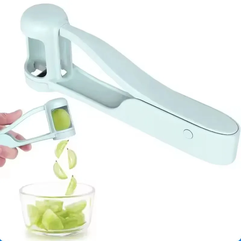 Tomato Slicer Cutter Grape Tools Cherry Fruit Salad Splitter Artifact for Toddlers Small Kitchen Accessories Cut Gadget Amagi