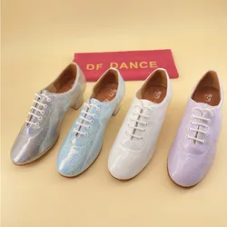 Indoor Sole Latin Dance Shoes Women's Modern Dance Shoes Soft sole Waltz Tango Practice Dance Shoes For Women Sneakers