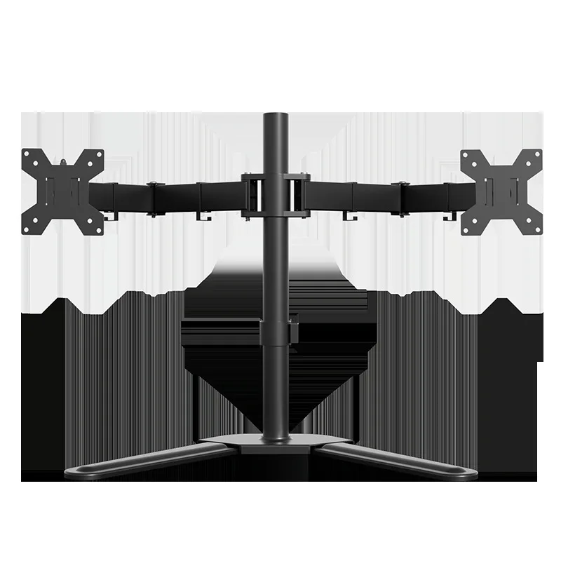 Computer screen base, horizontal and vertical screen splicing, dual-screen monitor bracket, desktop height increase frame
