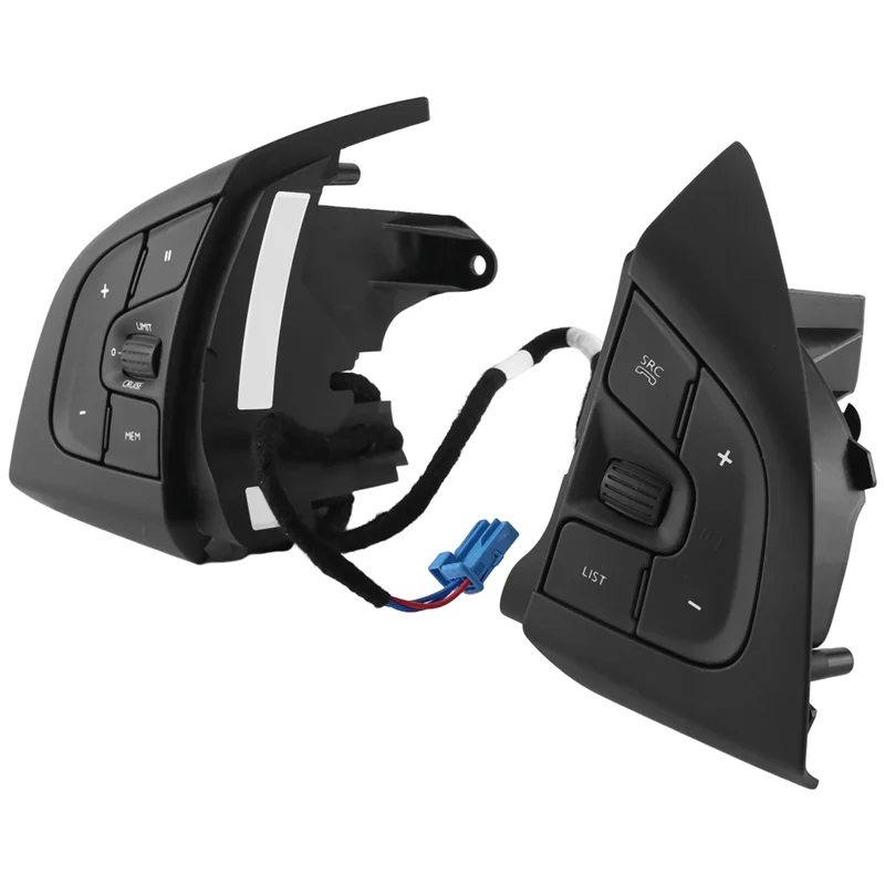 

A96E-98004092ZD Car Steering Wheel Cruise Audio Volume Control Switch Buttons For Citroen Cactus DS5 DS6