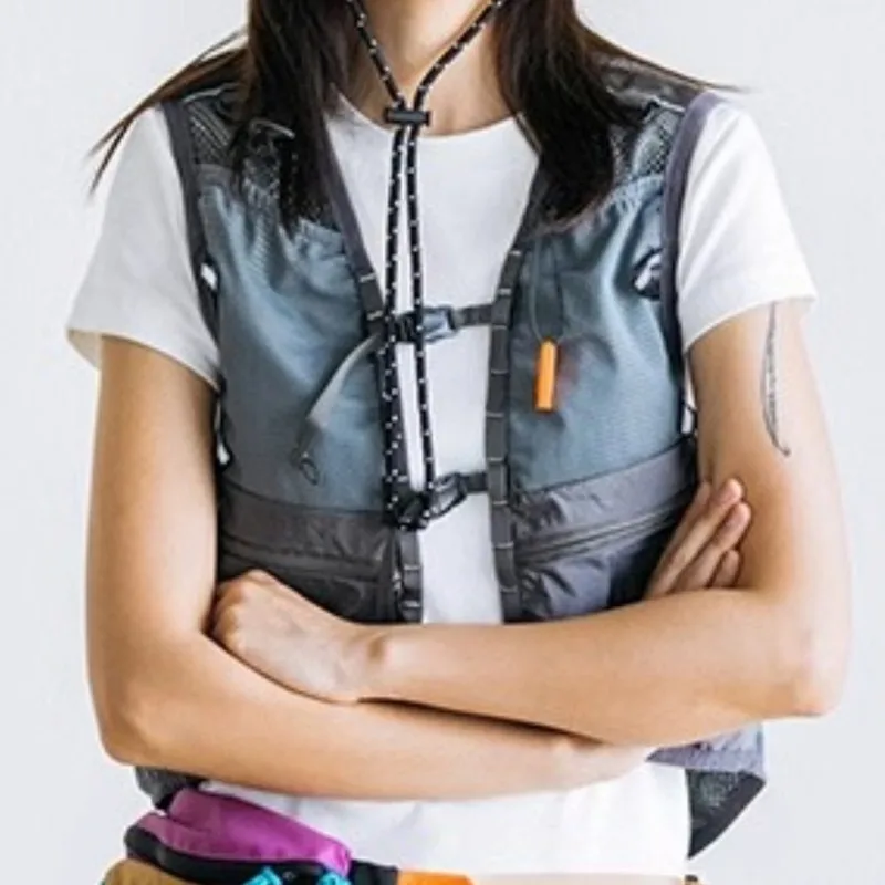 W2EJOURNEY EU US Size Top Quality Outdoor Vest With Integrated Backpack Multifunctional Vest For Men Women