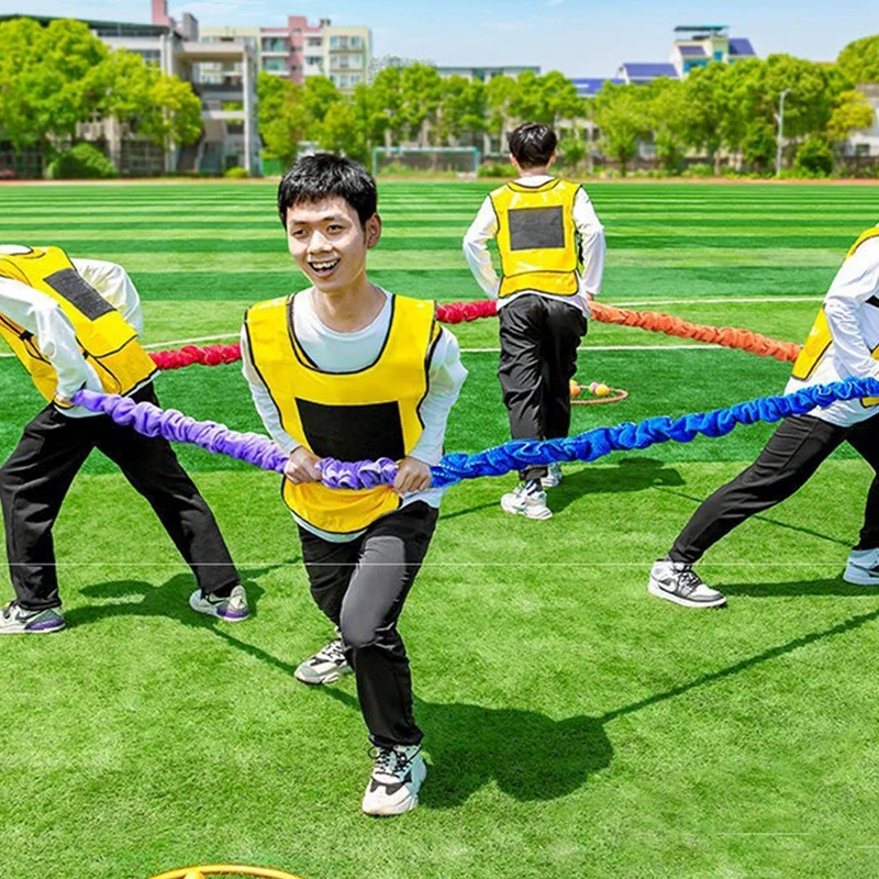 Team Running Resistance Bands Outdoor Sports Physical Training Equipment for Football Basketball Strength Exercise Safety Rope