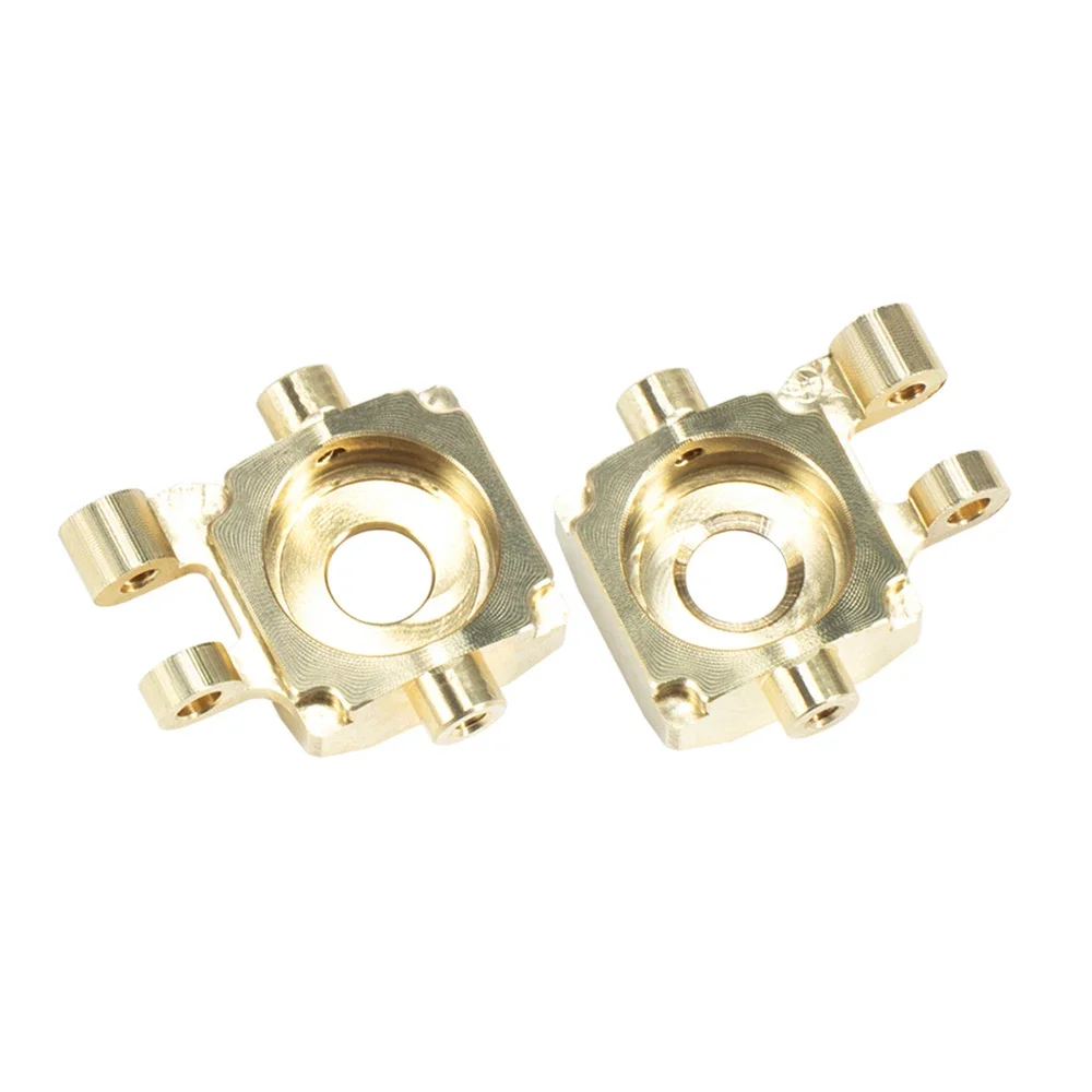 TRX4M Upgrade Brass Weights Axle Diff Cover Link Steering Knuckle Caster Blocks for 1/18 RC Crawler Car TRX-4M Bronco Defender