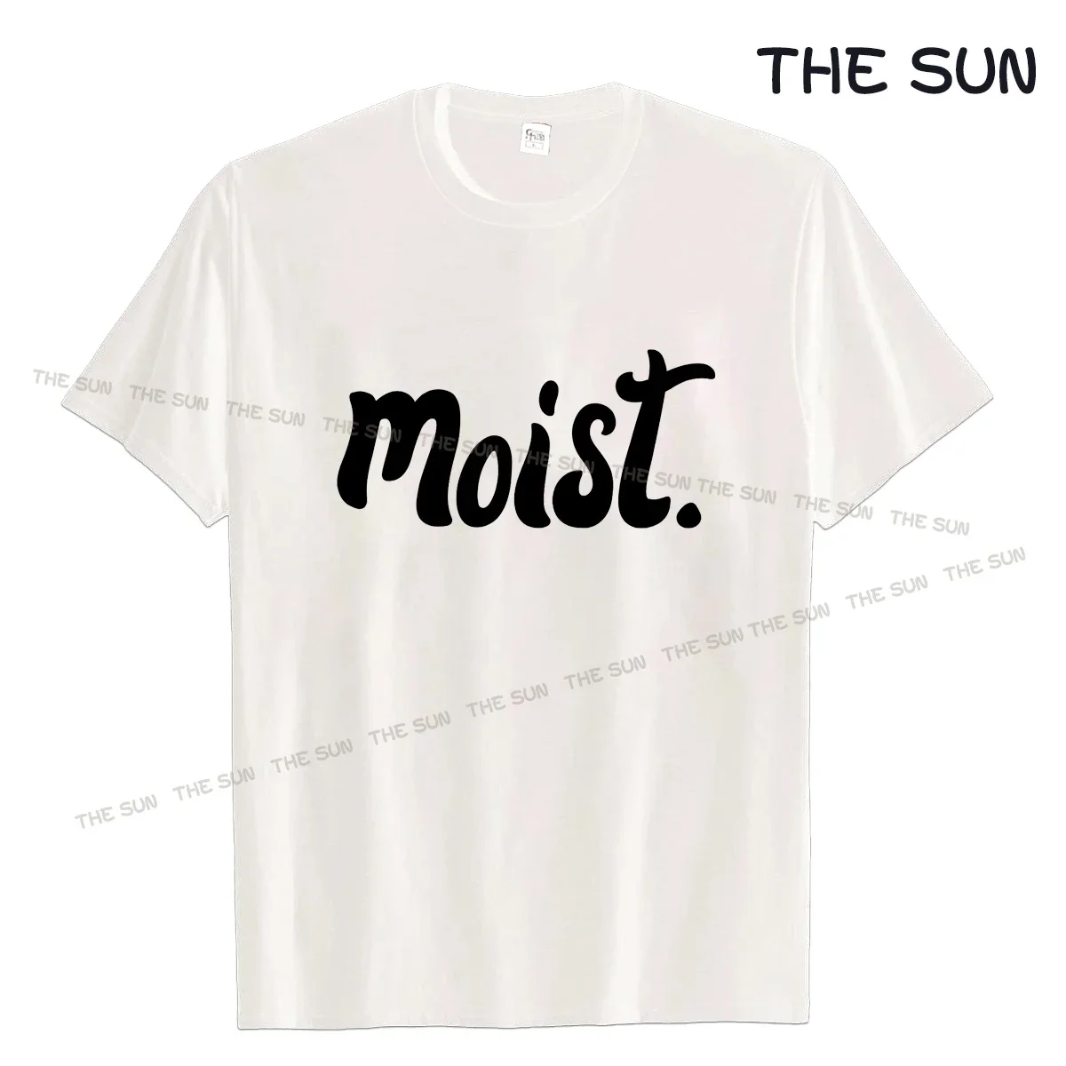 Mens Moist Funny Gift Gross Slogan Tee Graphic Women Cotton Harajuku Casual T-Shirt Street Fashion Short Sleeve Clothing