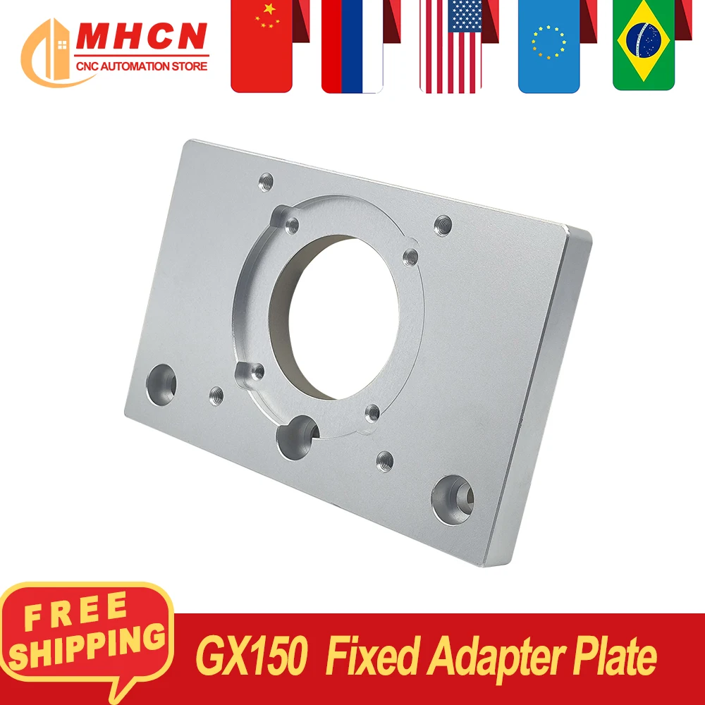 1PCS Z axis Motion Table CNC GX150 Sliding Stage Sliding Table Aluminum Motor Fixed Adapter Plate Module