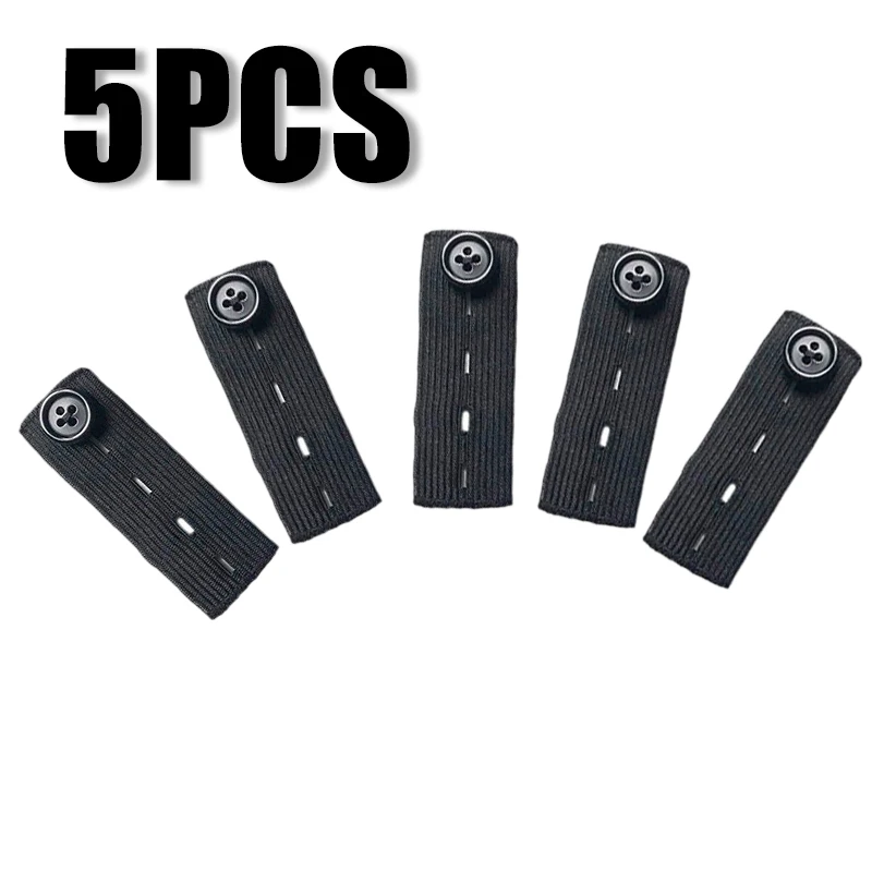 1/5PC Elastische Taille Extender Gürtel Praktische Taille Verlängerung Schnalle Für Schwangere Frauen Männer Frauen Jeans Verstellbarer Bund