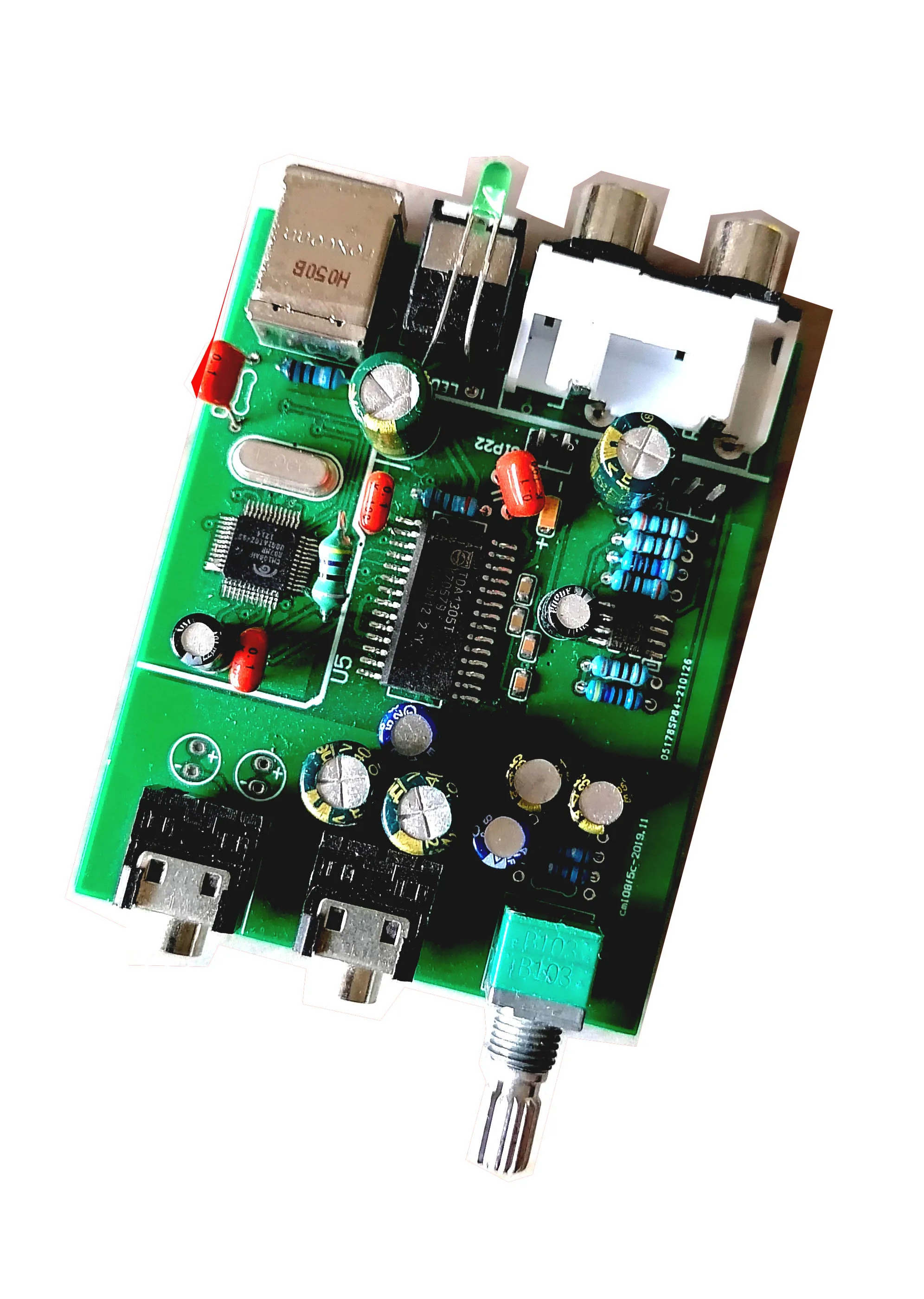 USB DAC Decoder Supports OTG with Head Amplifier Without Driver