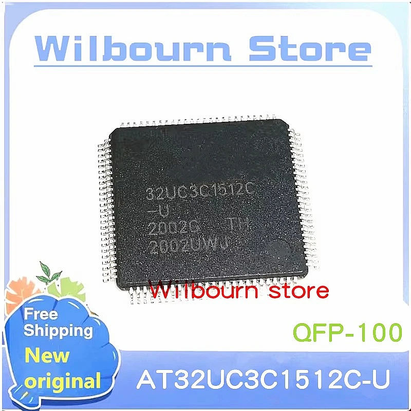 

100% новый оригинальный 1 шт./лот 32UC3C1512C-U 32UC3C1512C AT32UC3C1512C-U QFP100