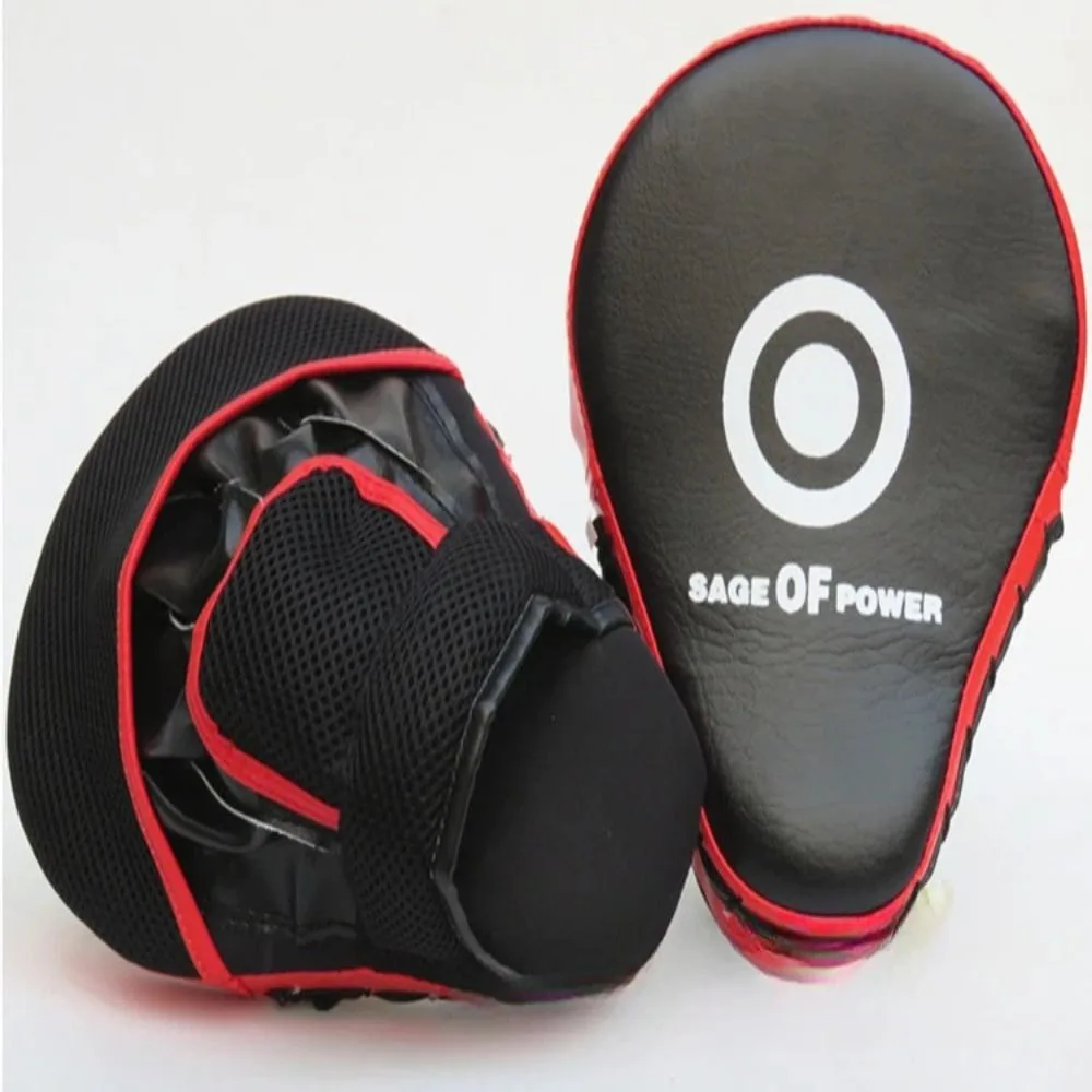 

Taekwondo Sparring Boxing Bags New PU Breathable Fighting Curved Target Karate Training Mittens