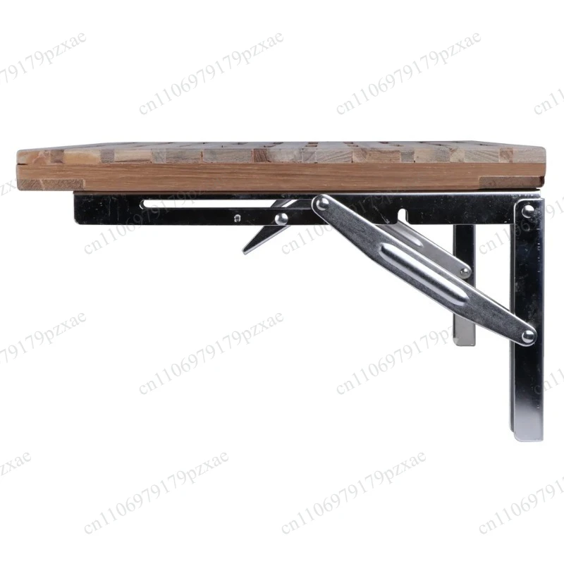 445×330mm Teak Foldable Wall Bench for Shower Sauna Steam Room & Marine Use