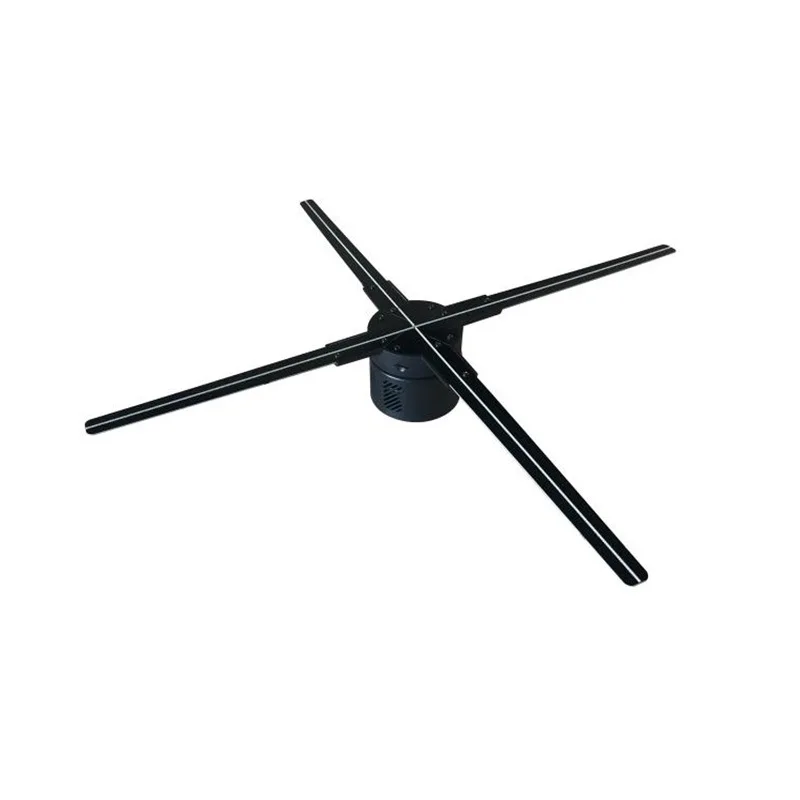 

New Arrive 70cm 3d Hologram Led Fan Display Wifi App Cool Function Transfer Letters Into 3d Naked Eyes Effect