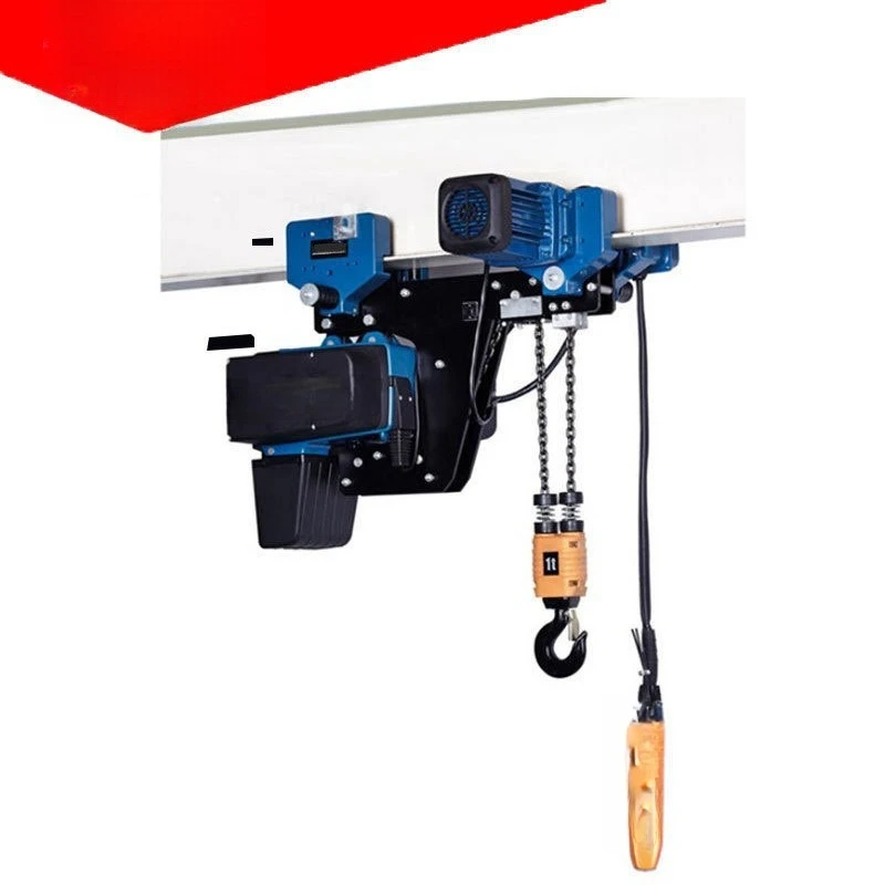 

Low headroom ring chain electric hoist two-speed ultra-low hanging electric hoist chain electric hoist
