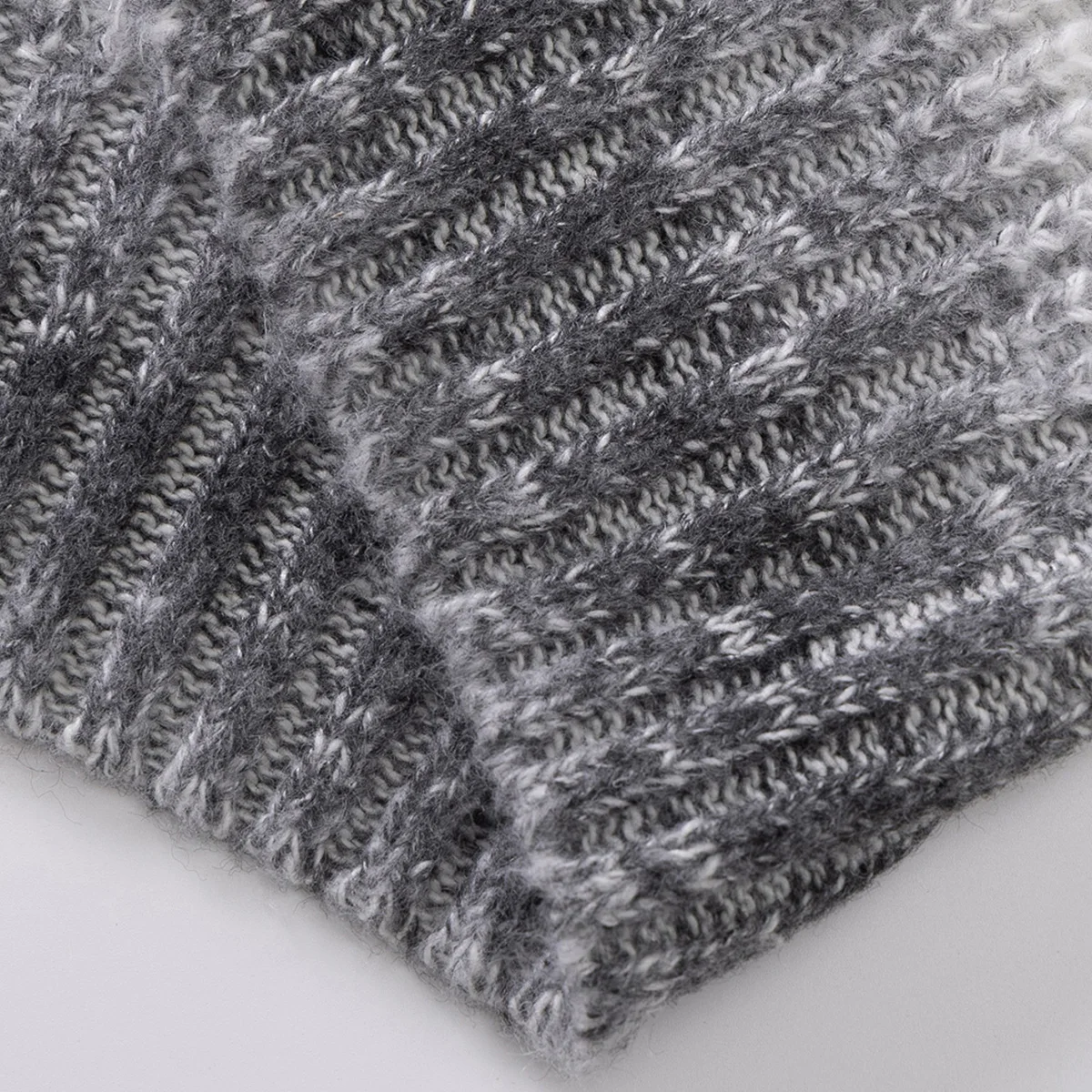 Men's new thick warm pullover knit sweater, striped crew neck sweater, simple daily casual style