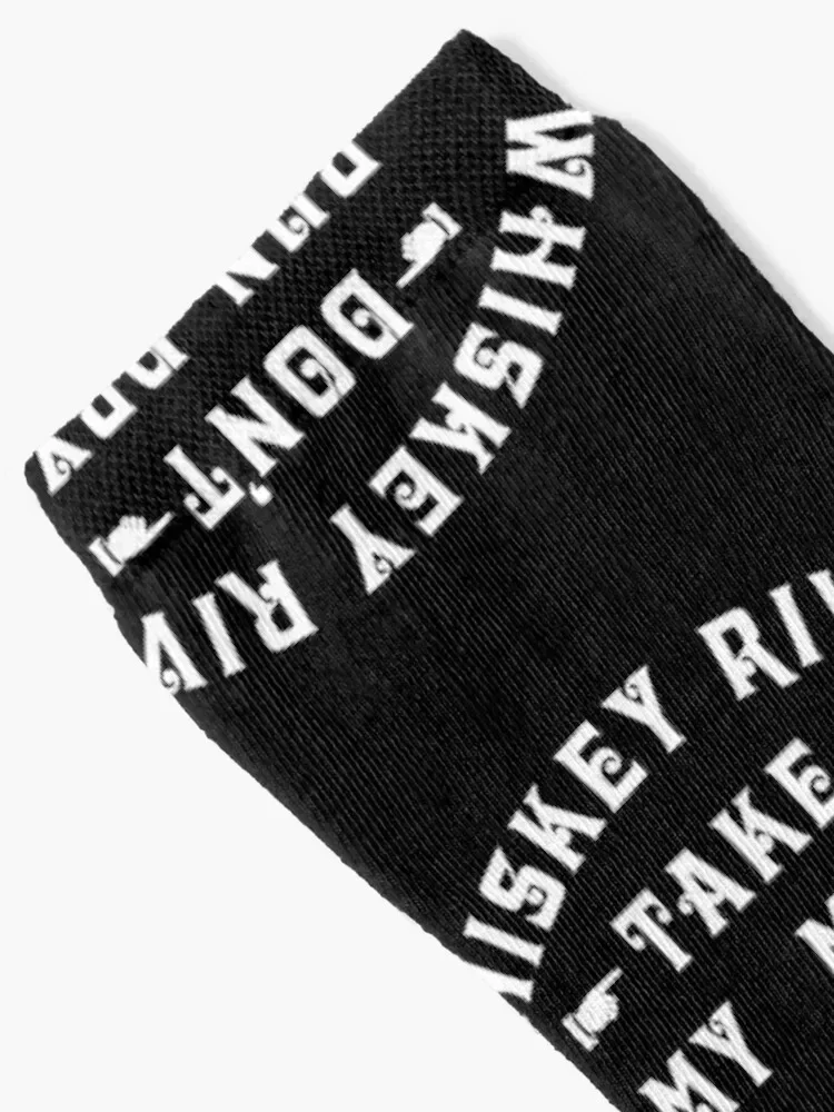 Whiskey River Take My Mind Socks FASHION aesthetic floor Girl'S Socks Men's