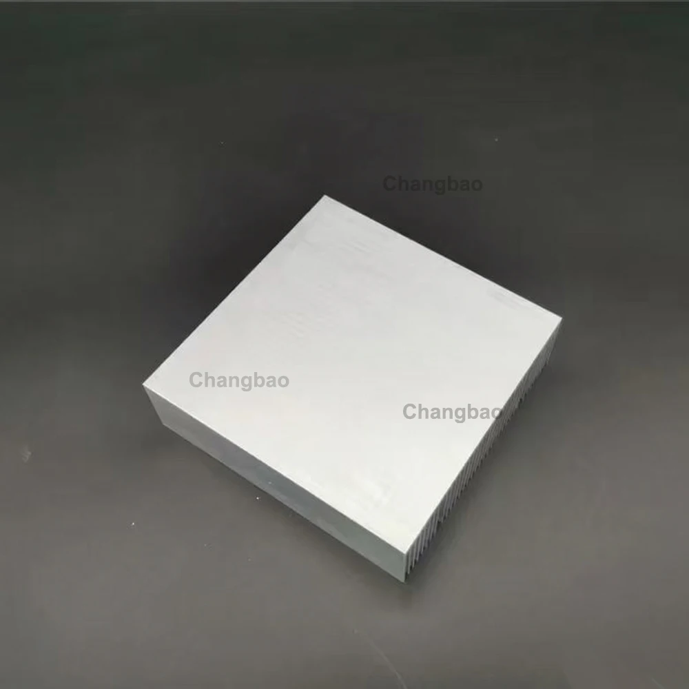 130mm *130mm *38mm High-density Gear Auminum Heatisink Amplifier Signal Transmitter Heat Sink Radiator
