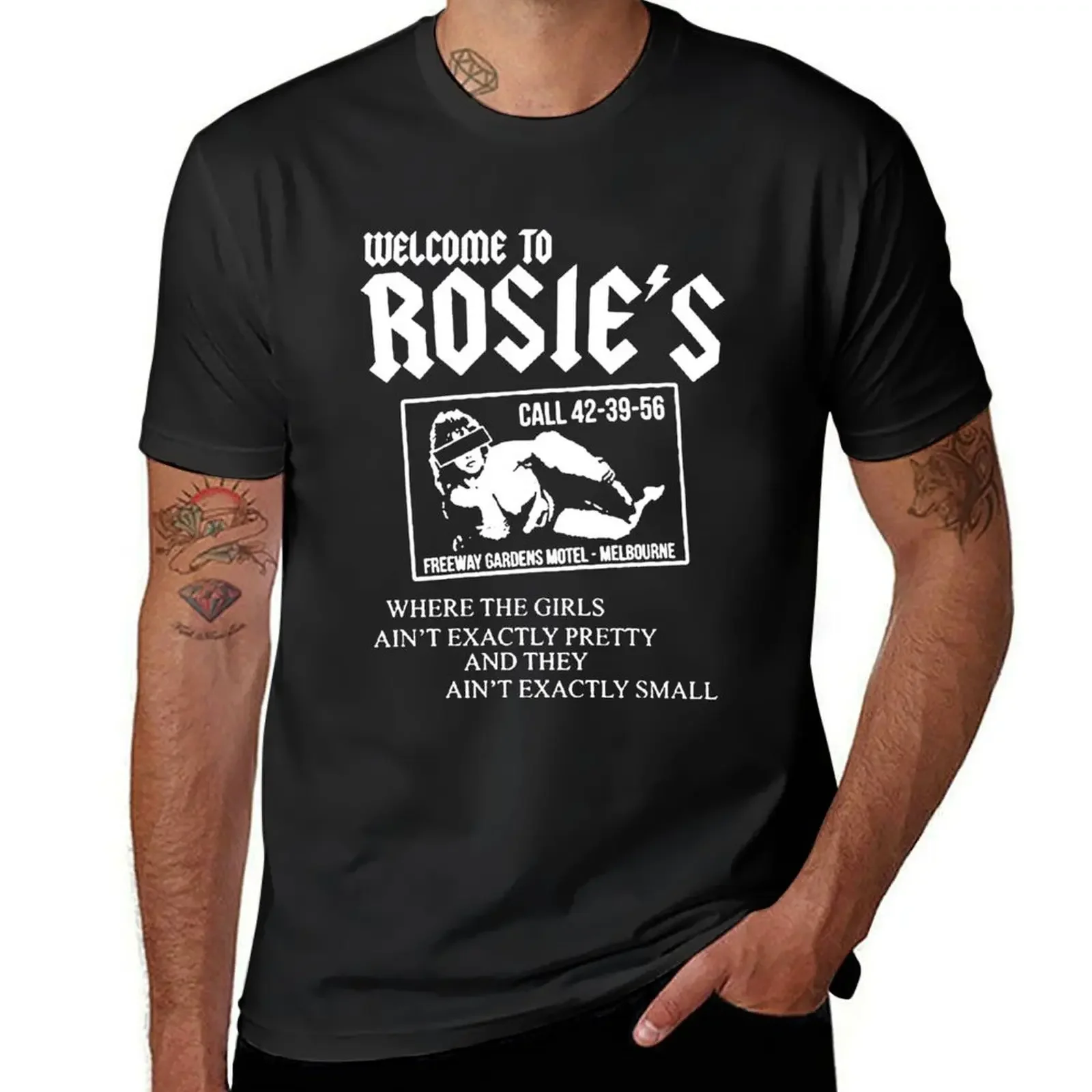 Ac dc for a-CDC Inspired Whole Lotta Rosie Inspired Big Fans New Tour Vintage T-Shirt baggy shirts mens t shirts casual stylish