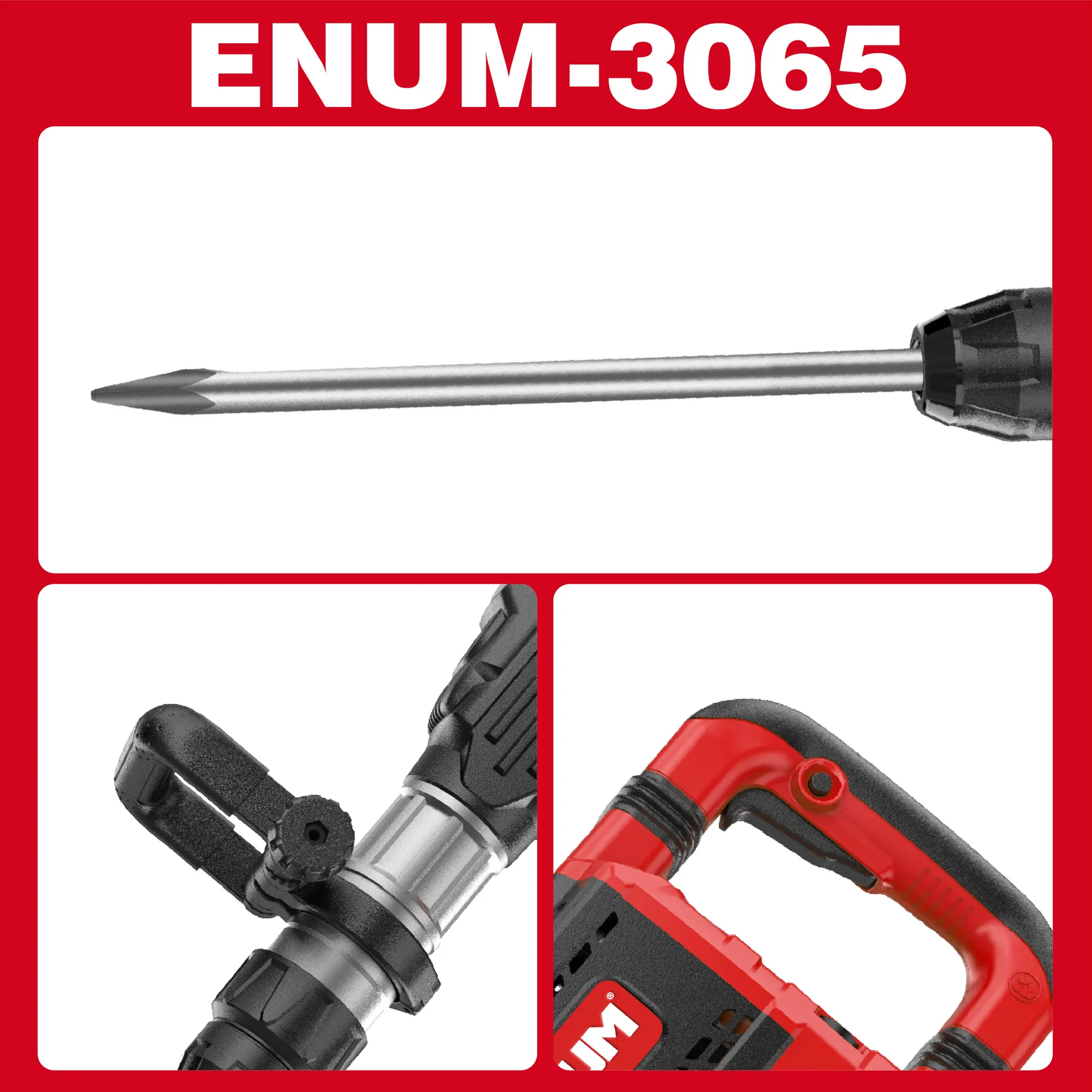 Model 30650 Red Demolition Hammer Power Tools,