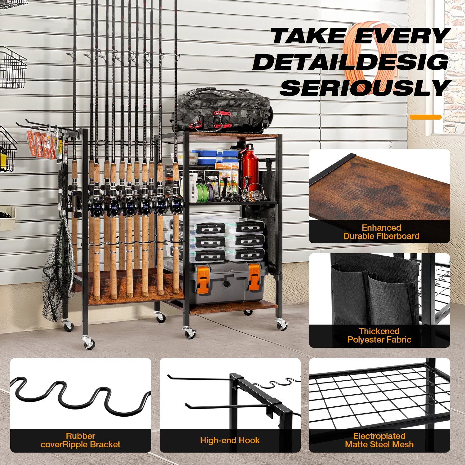 Fishing rod holder,Fishing Rod - Fishing Rod Rack 评论和价格