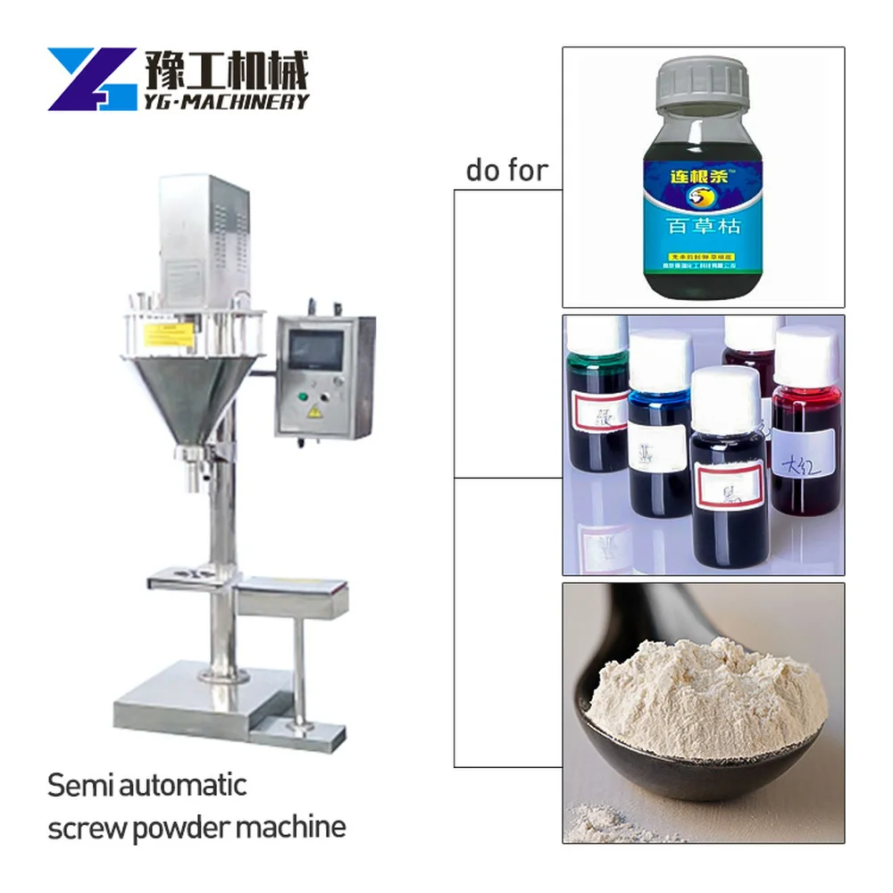 YG Semi-automatic Screw Powder Machine Screw Loading Machine