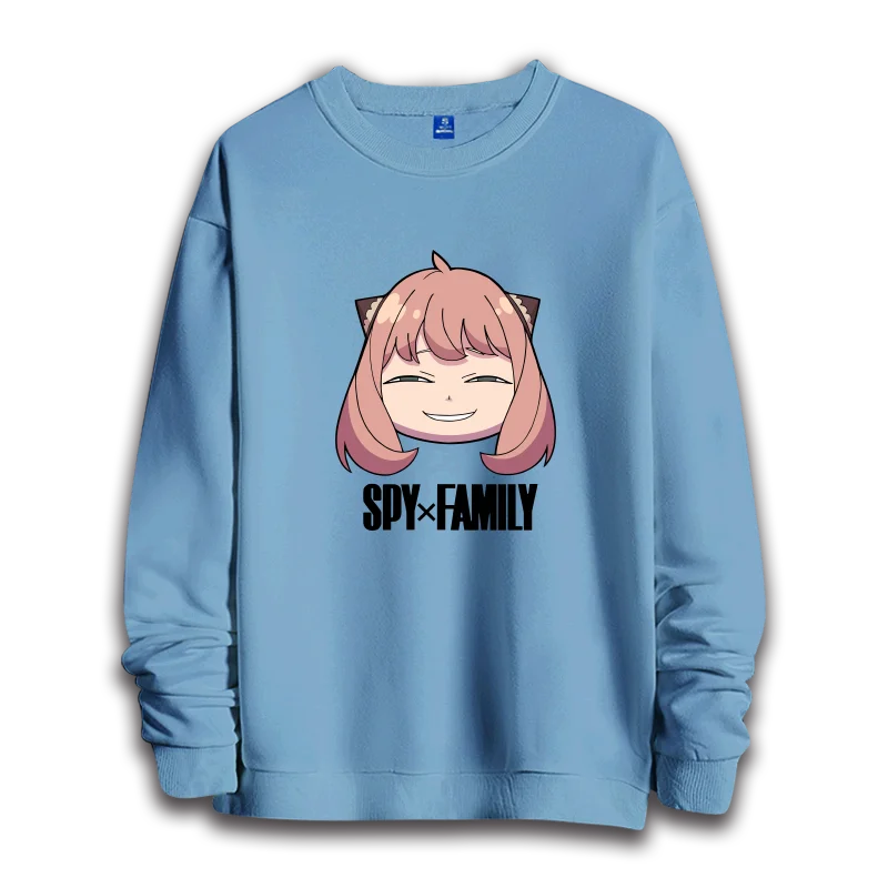 

SpyXFamily anime hoodie women's hoodie women's round neck top couple round neck hoodie couple loose casual hoodie fashion hoodie