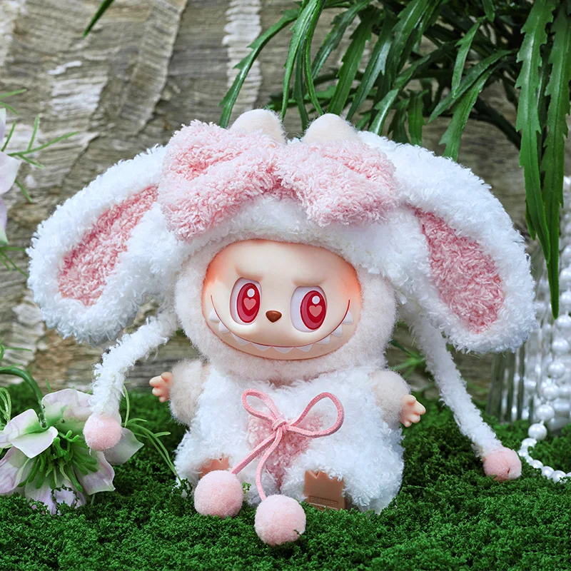 ملابس لـ Labubu Mart ملابس دمى لطيفة ملابس الصراصير ملابس الروبيان المقلي أزياء كرتونية بدلة إكسسوارات ذاتية الصنع