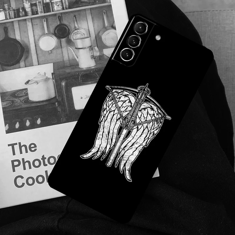 حافظة هاتف Daryl Dixon The Walking Dead لهاتف سامسونج جالاكسي S24 S22 S23 Ultra S20 S21 S24 FE S9 S10 Plus Note 10 20 Ultra