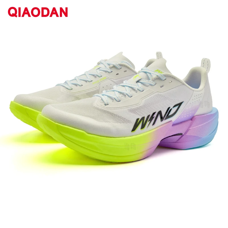 

QIAODAN Women Runingn Shoes 2026 WIND 4PRO Gym Lightweight Marathon Sports Shoes Carbon Plate Racing Sneakers QDB022262291