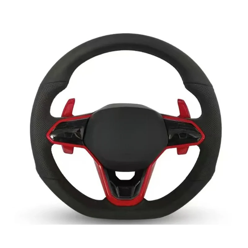 Best SellingHot Sale Leather Steering Wheel  MK7 MK6 CC Jetta Tiguan RHigh Quality