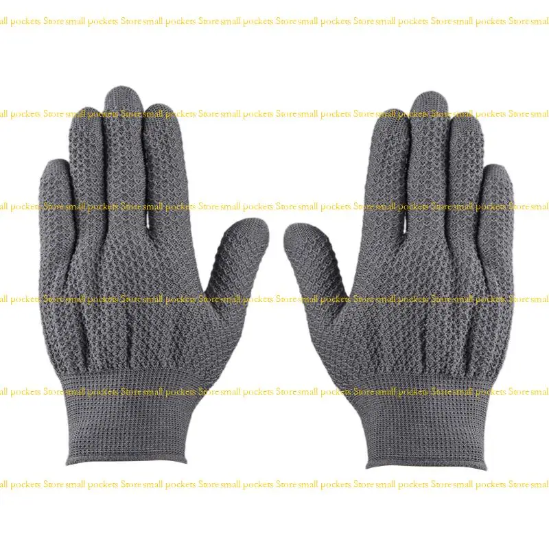R1WD V Shaped Design Pineapple Texture Gloves For Enhancing Friction Beaded Polishing