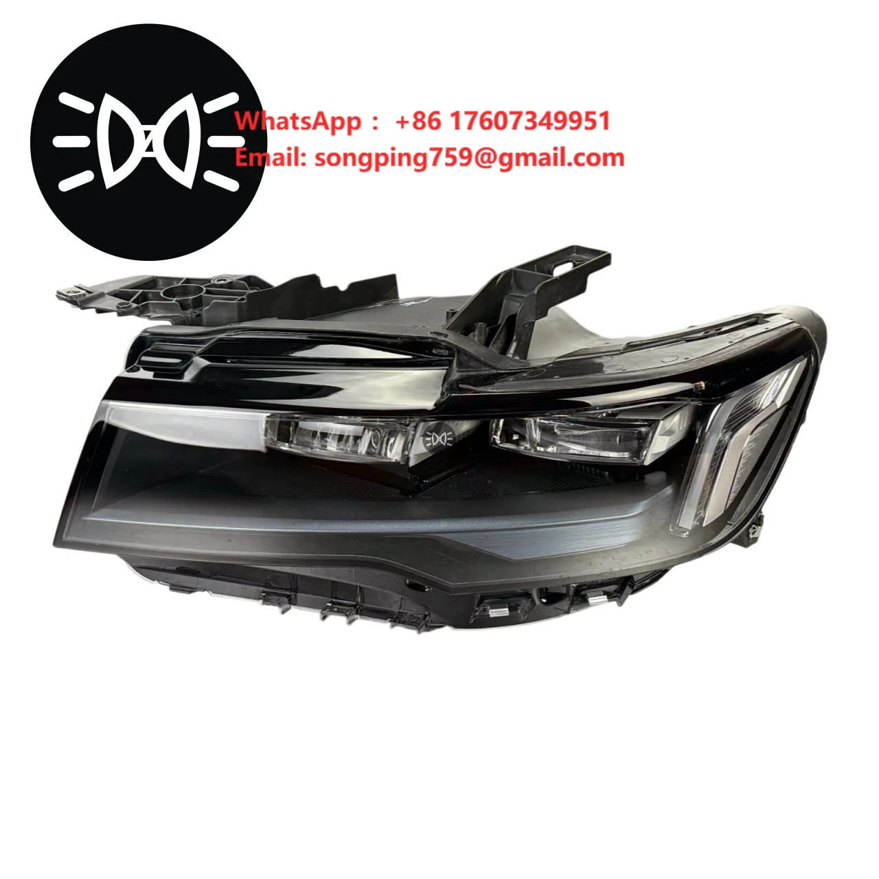 For 2021-2024 Cadillac Escalade Sport Left Driver LED Headlight OEM Dark Bezel