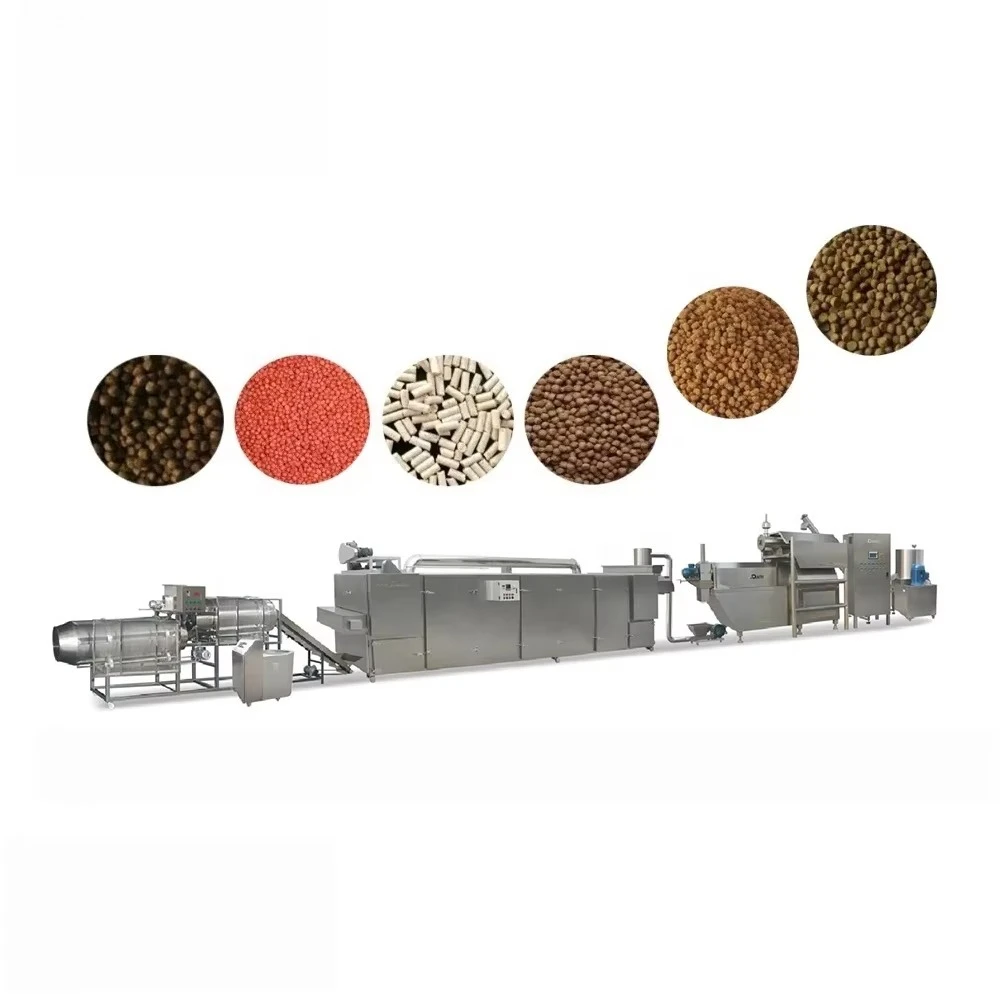 W pełni automatyczna, wydajna, profesjonalna maszyna do produkcji karma dla psów, maszyna do produkcji karma dla zwierząt na sprzedaż.