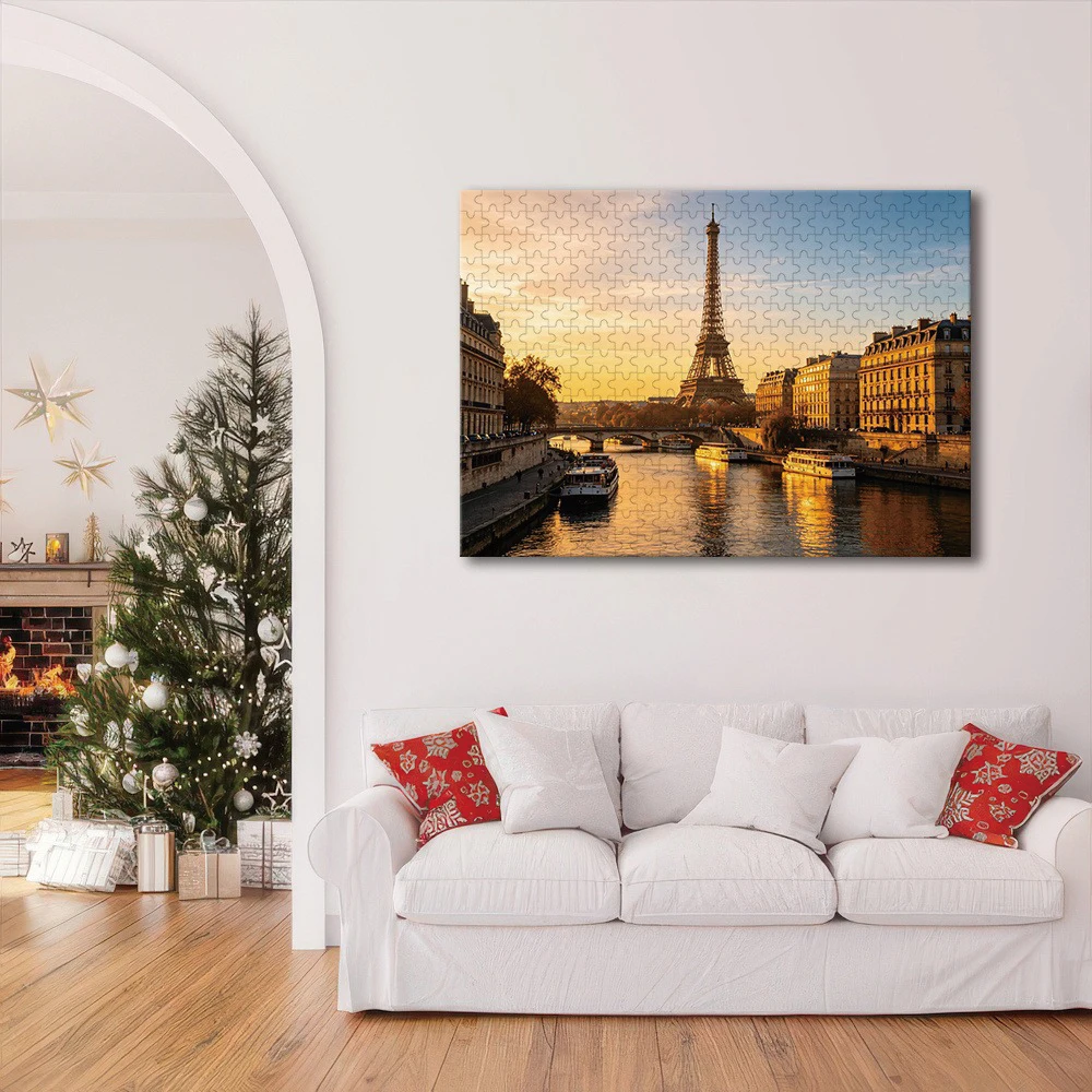 35/300/500/1000pcs Personalized Custom Photo Puzzle Older People Photos DIY Handmade Puzzles Photo Wall Art