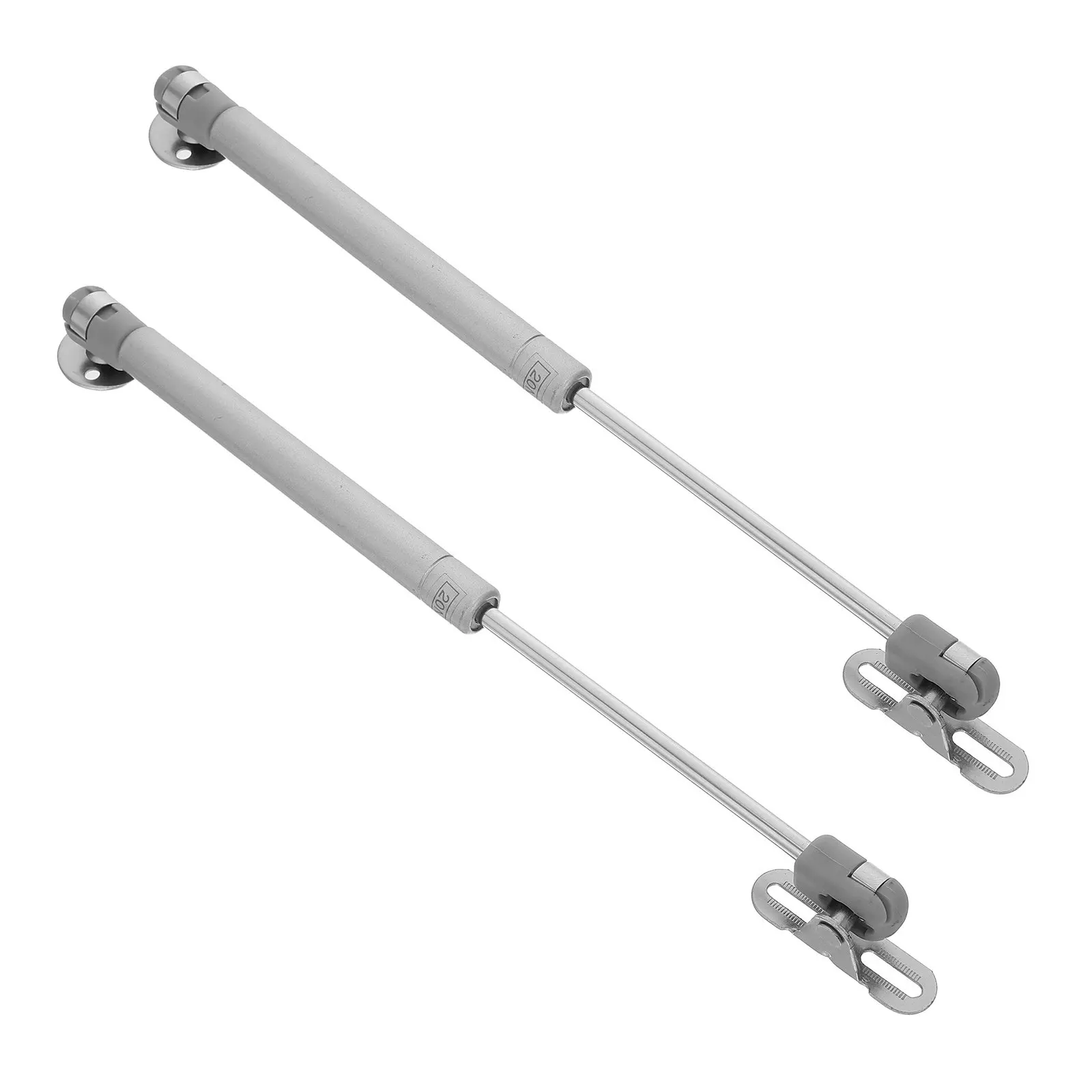 2Pcs Gas Strut Cabinet Hinge 20N Hydraulic Lifting Rod Soft Close Lid Supports Buffer Lid Stay Support for Flap Fittings