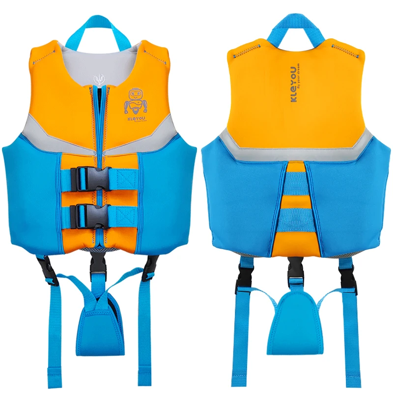 Children Snorkel Vest Life Jacket For Boys Girls Buoyancy Swim Vests Kids Surf Buoyancy Swimwear Flotation Swimming Aid