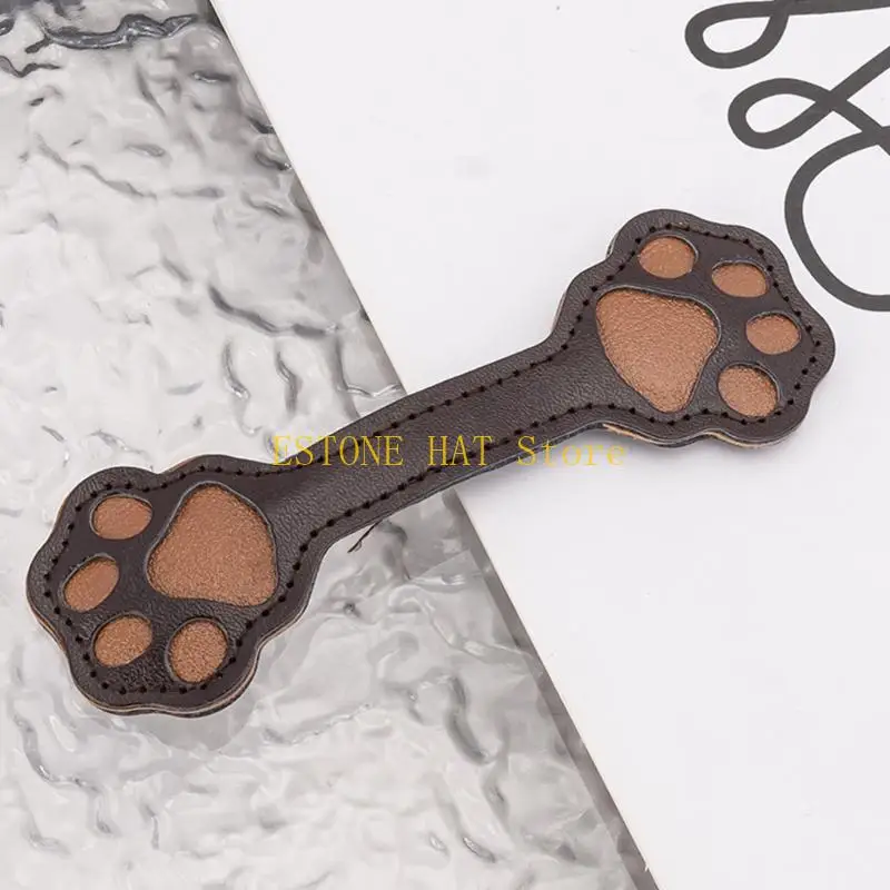 

49MF Cats Paws Buttons Creative Adjustable Jean Button Waist Buckles