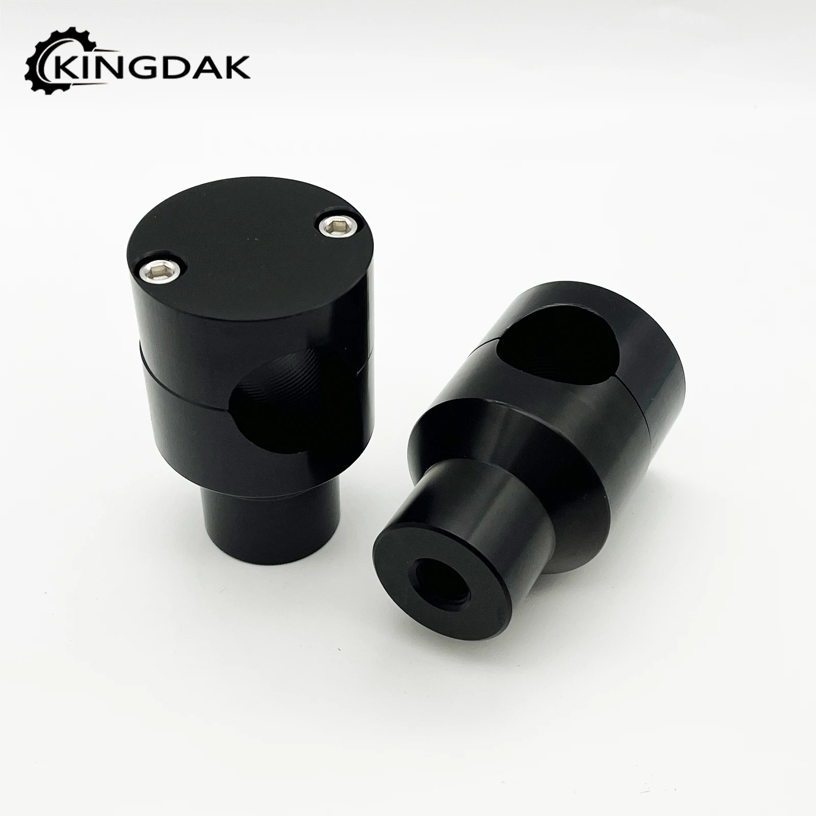 22MM 25MM Motorcycle Handlebar Riser Up Bracket Clamp Kit For 1\'\' 7/8\