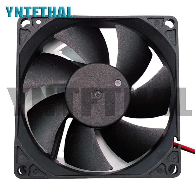 Ventilador de 2 pinos para td8020ls, 12v, 0.08a, 80x80x25mm, novo