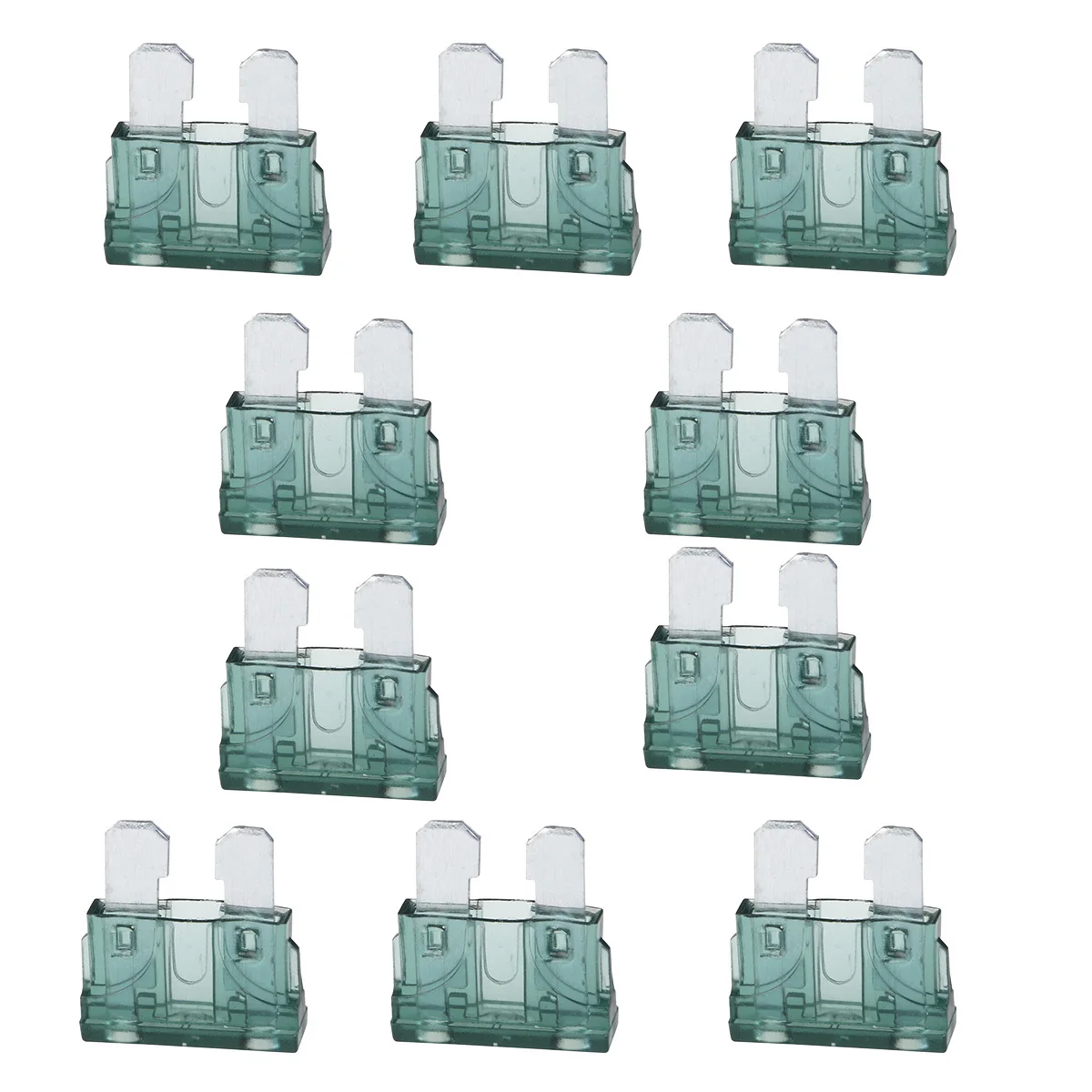 10pcs 3A Auto Car Truck Suv Boat Fuse Kit Zinc Alloy Auto Fuse 3 Amp Car Kit Electrical Protection Circuit Safety