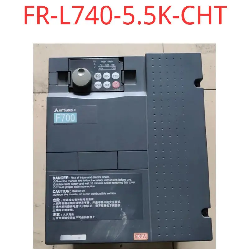 

Second-hand test OK F700 Inverter FR-L740-5.5K-CHT AC380-480V 50Hz