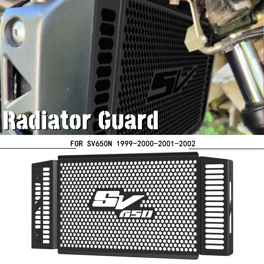 

2024 Motorcycle For Suzuki SV650N SV650 N SV 650N 1999-2000-2001-2002 Radiator Guard Grille Cover Mesh Net Protector Accessories