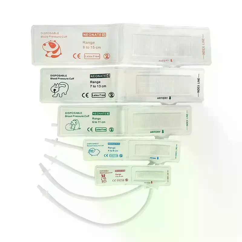 Pet Blood Pressure Measuring Cuff Disposable PVC Design Ideal for Veterinary Use