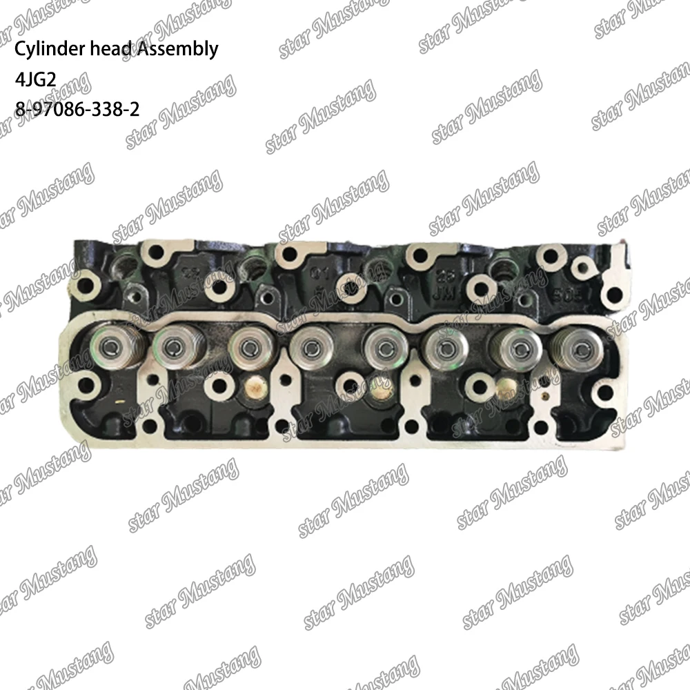 4JG2 Cylinder head assembly 8-97086-338-2 Suitable For Isuzu Engine