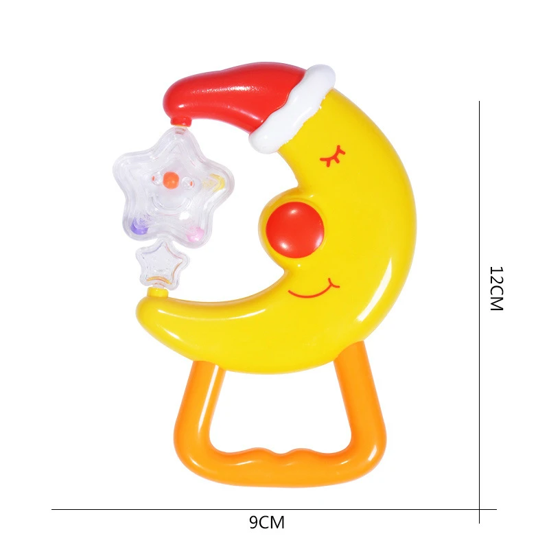 0 ~ 12M Baby Teether Rattle โทรศัพท์มือถือแรกเกิดฟันบดของเล่นทารก Handbell เด็กวัยหัดเดินการฝึกอบรมเด็กวันเกิดคริสต์มาสของเล่น