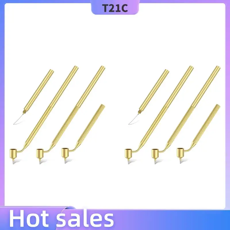 

T21C 8X Hot Wax Drawing Pen For Decorating Eggs Easter Egg Art Decoration Liquid Writing Crayons Fine Medium Hand Drawing Pen